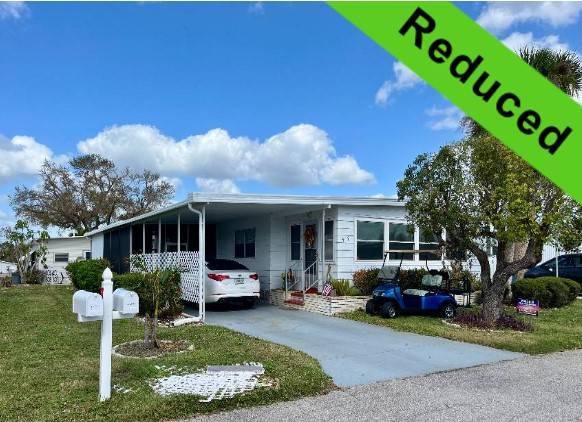 Venice, FL Mobile Home for Sale located at 917 Ybor Bay Indies